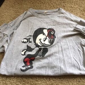 Grey Ohio state long sleeve